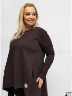 Tunika RV TU 5042.09X tmavě hnědá Tunika RV TU 5042.09X tmavě hnědá