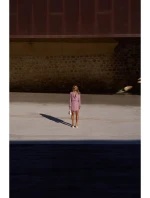 M853 Oříznuté sako - marsala