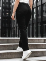 Dámské široké džíny DELUSSIA black FashionStreet UY2669 Dámské široké džíny DELUSSIA black FashionStreet UY2669