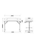 Herní stůl Huzaro Hero 2.6 White Herní stůl Huzaro Hero 2.6 White