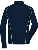 Daiber JN 497 Dámské funkční tričko s dlouhým rukávem 02.0497 navy/bright yellow