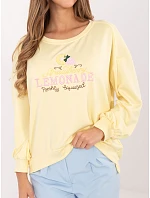 RV BL mikina A1218.11P světle žlutá