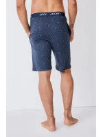 Pánské pyžamové kraťasy 500755H B90 tm. modré s tukanem - Jockey Pánské pyžamové kraťasy 500755H B90 tm. modré s tukanem - Jockey