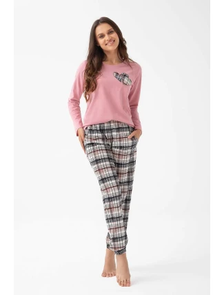 Pyžamo Luna 322 dlouhé/r M-2XL Z25/26 dámské