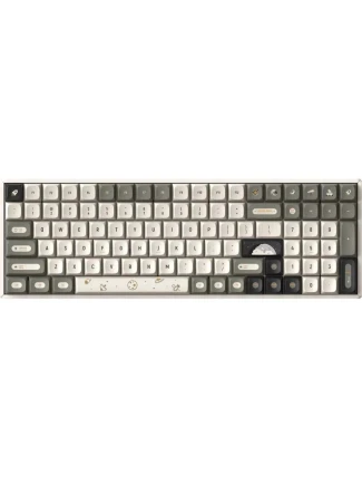 Bezdrátová herní klávesnice IQUNIX F97 Hitchhiker, RGB - spínače Moonstone