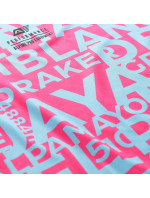 Dětské rychleschnoucí triko ALPINE PRO LOUSO pink glo varianta pb