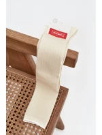 Podkolenky z merino vlny – ecru