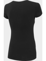 Dámské bavlněné tričko 4F TSD300 Černé