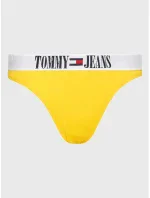 Dámské kalhotky Tommy Jeans UW0UW04208-ZGQ žluté - Tommy Hilfiger Dámské kalhotky Tommy Jeans UW0UW04208-ZGQ žluté - Tommy Hilfiger