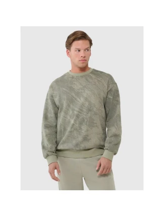 Pánská mikina s kapucí bez svetru 4F 4FWSS25TSWSM1582-44A