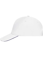 Daiber MB 35 5 panelová sandwich kšiltovka 03.0035 white/navy