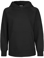 Neutral O 13101 Dětská mikina s kapucí z bio bavlny 77.1301 black