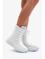 Dámské sněhule Big Star – bílé Dámské sněhule Big Star – bílé