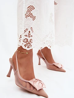 Sandály na podpatku model 228780 Step in style