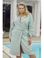 Dámský župan Karina mint - ITALIAN FASHION