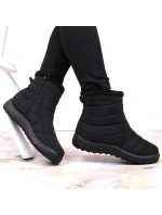 Nepromokavé sněhové boty na zip NEWS W EVE181A černé Nepromokavé sněhové boty na zip NEWS W EVE181A černé