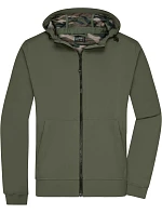 Daiber JN 1146 Pánská 2-vrstvá softshellová bunda s kapucí 02.1146 olive/camouflage Daiber JN 1146 Pánská 2-vrstvá softshellová bunda s kapucí 02.1146 olive/camouflage