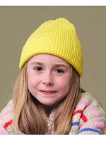 Beechfield B 381B Dětská pletená čepice "Fashion" 53.381B lemon