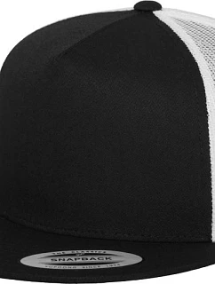 Flexfit 6006 5 panelová Trucker kšiltovka 55.6006 black/black/white