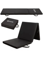 Skládací gymnastická matrace černá 1800x600x500mm HMS MGS02