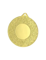 Obecná zlatá medaile s místem pro emblém 25 mm - ocel