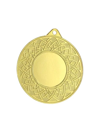 Obecná zlatá medaile s místem pro emblém 25 mm - ocel