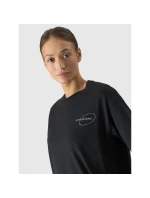 Dámské tričko oversize s potiskem 4F 4FRSS24TTSHF2089-20S