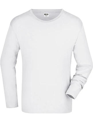 Daiber JN 913 Pánské tričko s dlouhým rukávem 02.0913 white