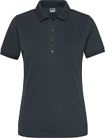 Daiber JN 1805 Dámské pracovní elastické bio polo - Solid 02.1805 carbon