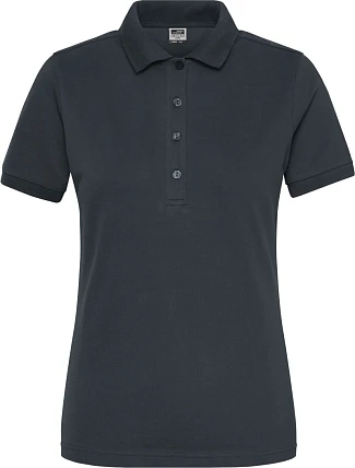 Daiber JN 1805 Dámské pracovní elastické bio polo - Solid 02.1805 carbon