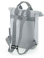 BagBase BG 118S Mini rolovací batoh s dvojitým držadlem 52.118S light grey