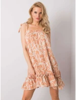 Šaty 346 SK 035.48 oranžová Šaty 346 SK 035.48 oranžová