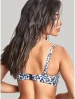 Vrchní díl plavek Serengeti Bandeau blue animal SW1653 - Panache