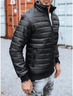 Pánská přechodná prošívaná bunda černá FashionStreet TX3270z