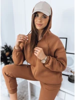 Dámský teplákový komplet AMILIA PREMIUM mocha FashionStreet AY0736