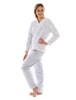 Dámské pyžamo Flora 6456 dove grey - Vestis Dámské pyžamo Flora 6456 dove grey - Vestis