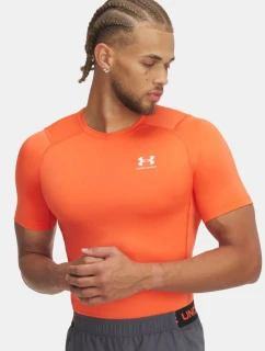 UA HG Armour Comp SS pánské tréninkové tričko oranžové (1361518-847)
