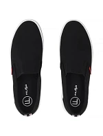 Pánské slip on tenisky černé Filippo MTN7792