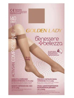 Golden Lady Benessere & Bellezza 140 den podkolenky