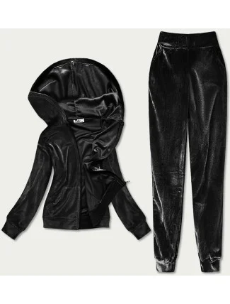 Černý dámský velurový dres (81201) Černý dámský velurový dres (81201)