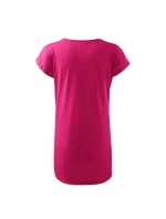 Malfini Love W MLI-12340 fialově červené šaty