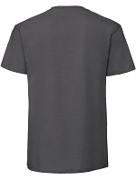 Fruit of the Loom Iconic 195 T Pánské těžké tričko 16.1422 light graphite