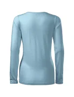 Slim triko dámské nebesky modrá