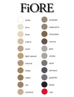 Samodržící punčochy Fiore Milena O 4000 20 den 5-XL