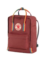 Batoh Fjallraven Kanken Rainbow - ox red/duhový vzor