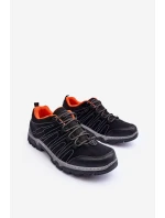 Nízké Pánské Trekkingové Boty Černé Orlando