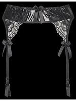 Podvazkový pás V-8732PS černý - Axami Podvazkový pás V-8732PS černý - Axami