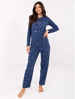 Dámské pyžamo DU PI FP 005.61 modré - FPrice