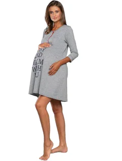 Noční košile Balsam grey - ITALIAN FASHION