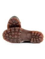 Wrangler Allan Mid pánské boty sable boots smart leather green brown